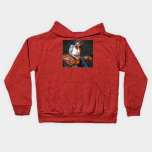 Brian Setzer Stray Cats Kids Hoodie